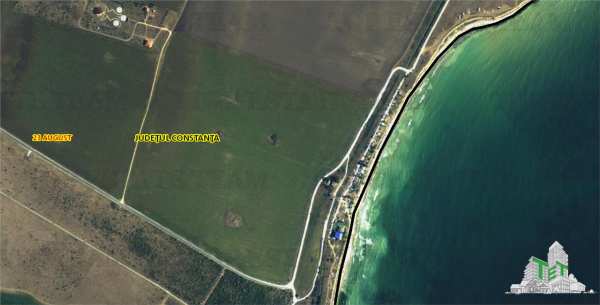 Teren intravilan constructii cu deschidere la mare in 23 august  constanta