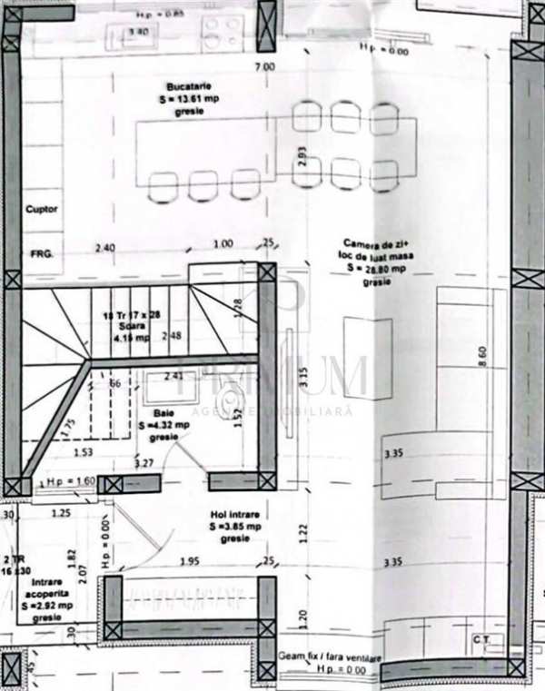 Chisoda - duplex modern - 3 camere - 3 bai - zona buna