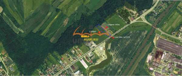 Teren de vanzare  in gherla, strada clujului 3.549mãâ²