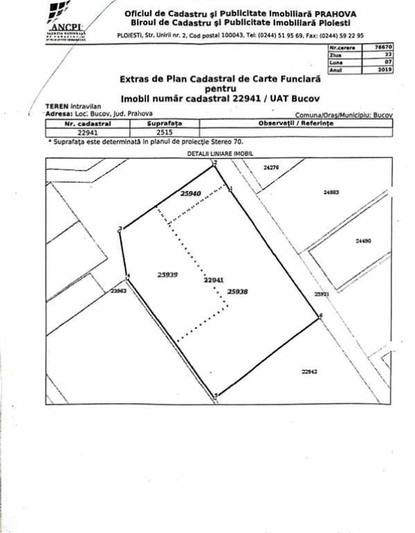 Spatiu industrial situat in localitatea bucov, in zona industriala