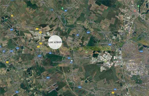 Teren 2 ha, de vanzare, bolintin deal, jud giurgiu