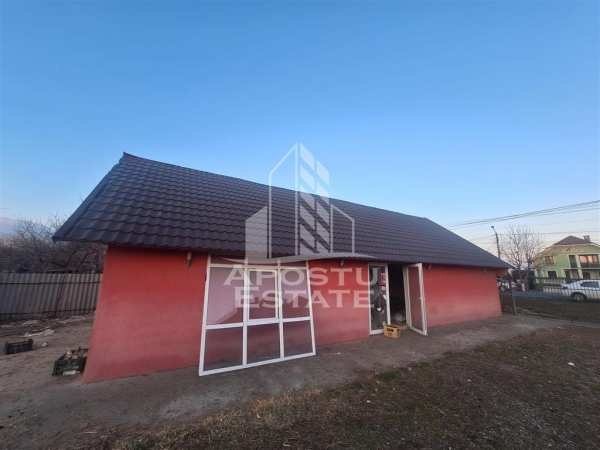 Casa cu 2 fronturi stradale, 839 mp, zimandu nou