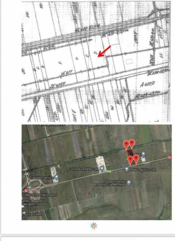Teren zona depozitare si servici ghiroda dn6