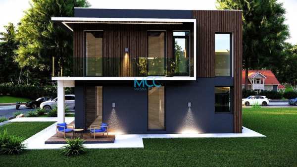 Vand casa verde